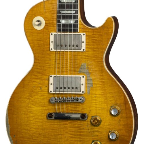 Gibson Custom Shop Kirk Hammett "Greeny" 1959 Les Paul Standard Murphy Lab Aged in Greeny Burst in stock