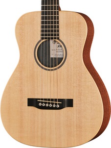 Martin LX1EL Little Martin Left-Handed Travel Electro-Acoustic in Natural in stock