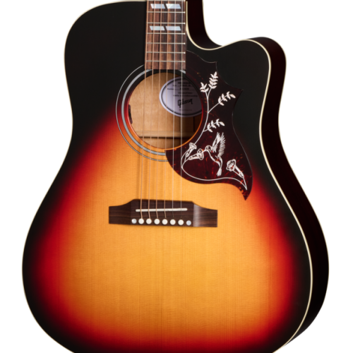 Gibson Montana Hummingbird Studio EC in Tri-Burst Satin in stock
