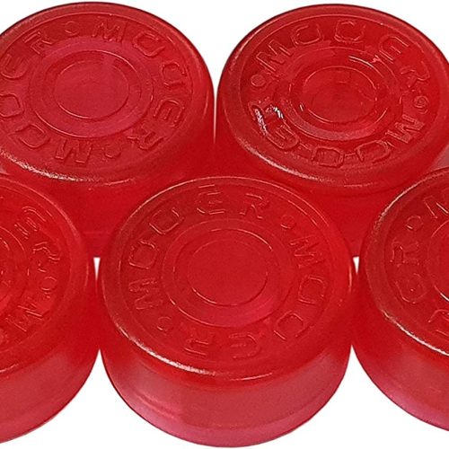 Mooer Footswitch Topper In Red (5 Pack) in stock
