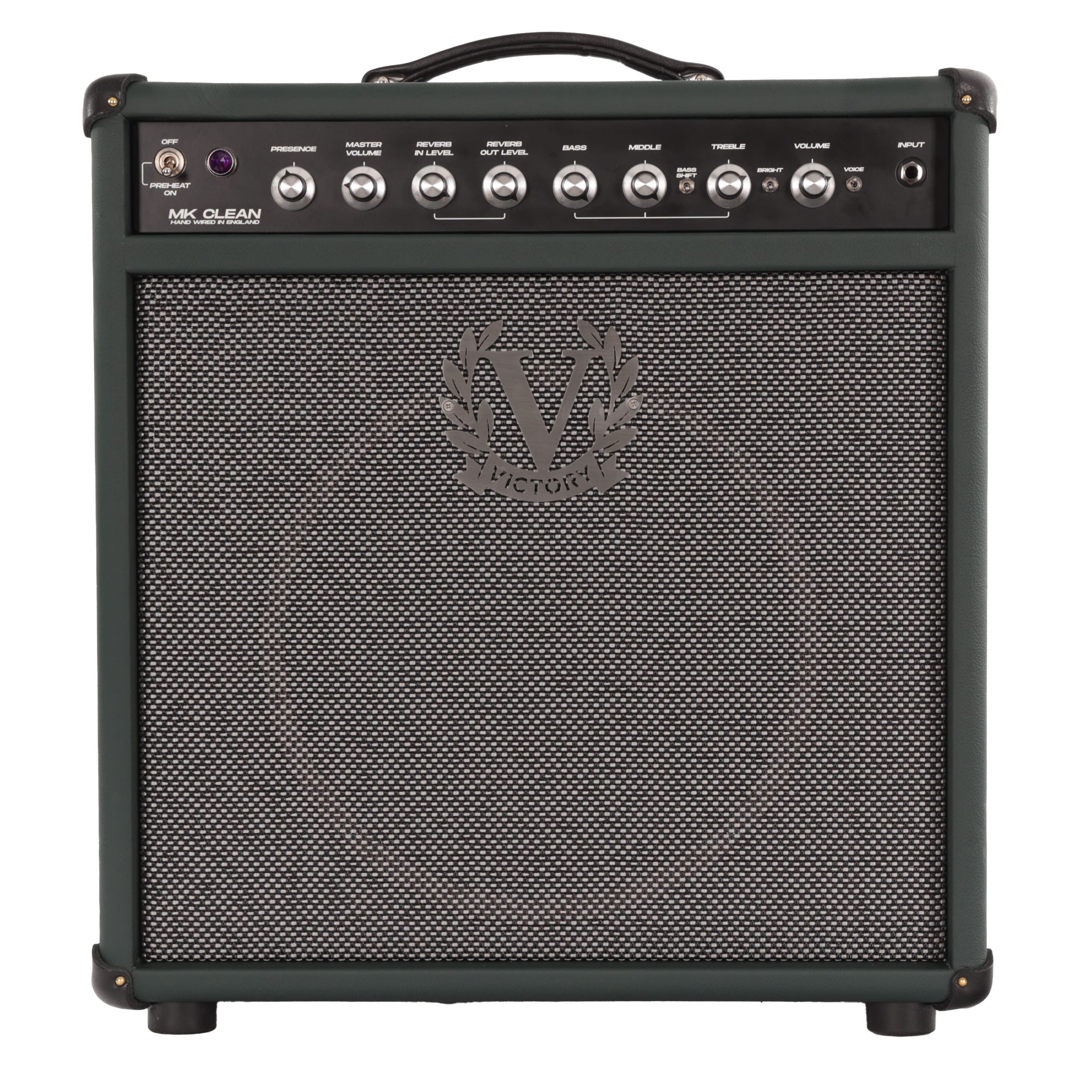 Victory MK Clean 30W 1x12 Hand-Wired Valve Amp Combo In Ocean Green in stock