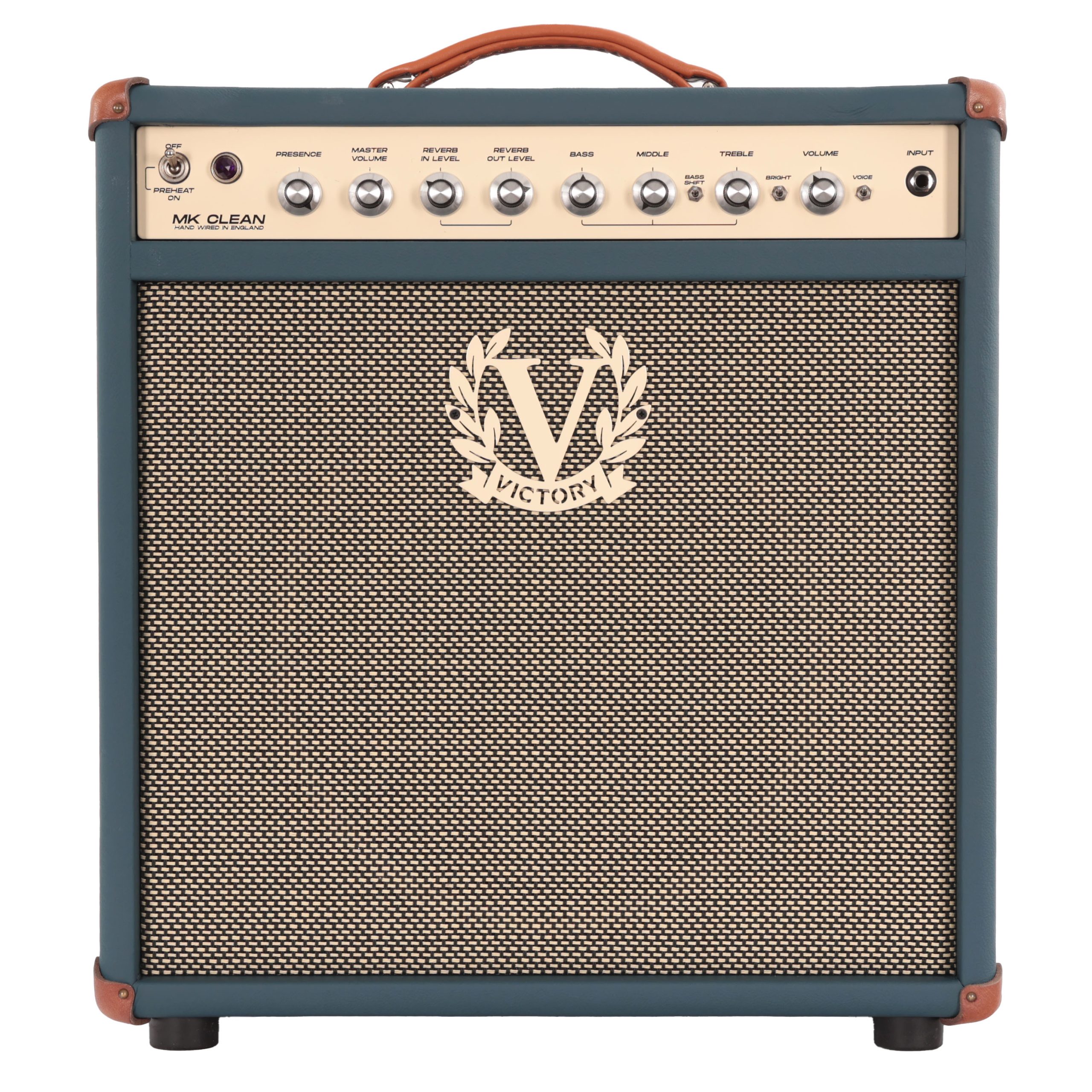 Victory MK Clean 30W 1x12 Hand-Wired Valve Amp Combo In Mallard in stock