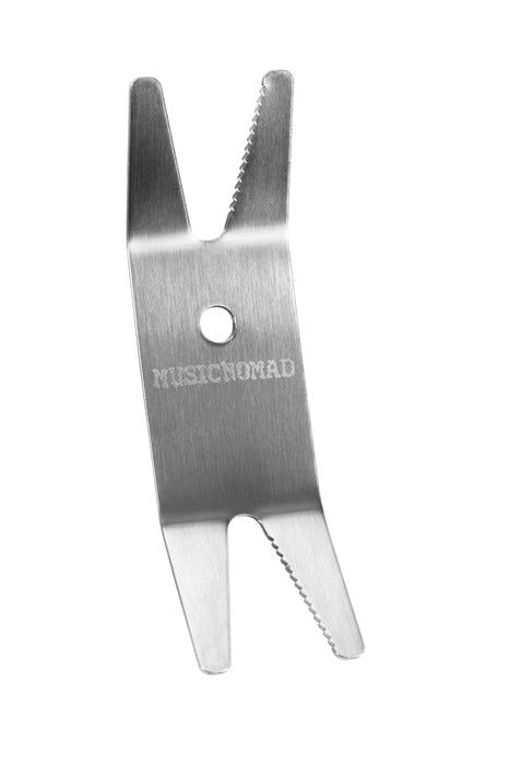 MusicNomad Premium Spanner Wrench with Microfiber Suede Backing in stock