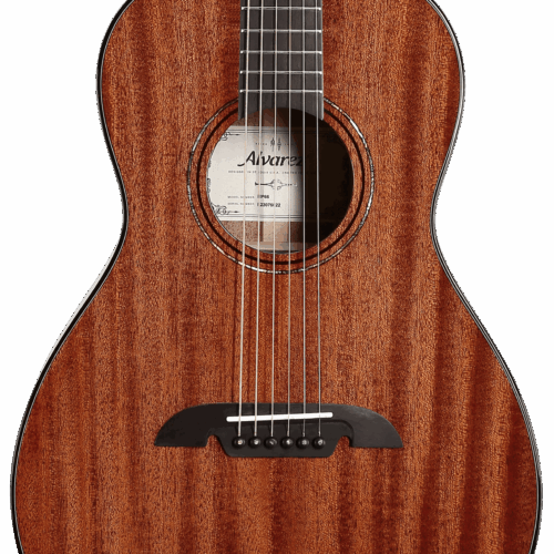 Alvarez Masterworks MP66 Parlour Acoustic Guitar in Natural in stock