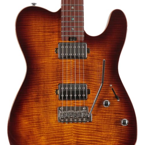 Soloking MT-1 Custom Flame Maple Top Electric Guitar in Shaded Edgeburst in stock