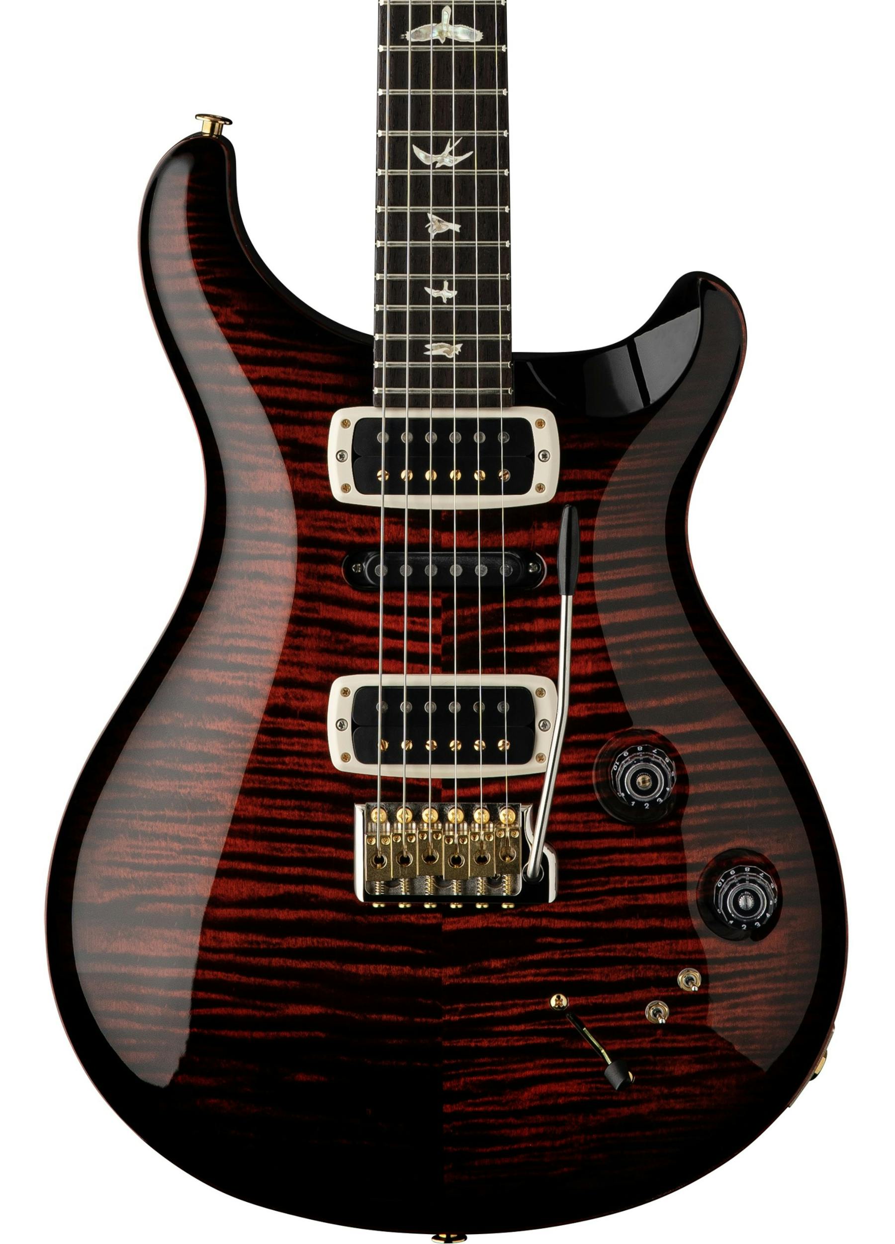 PRS Modern Eagle V Electric Guitar in Fire Smokeburst in stock