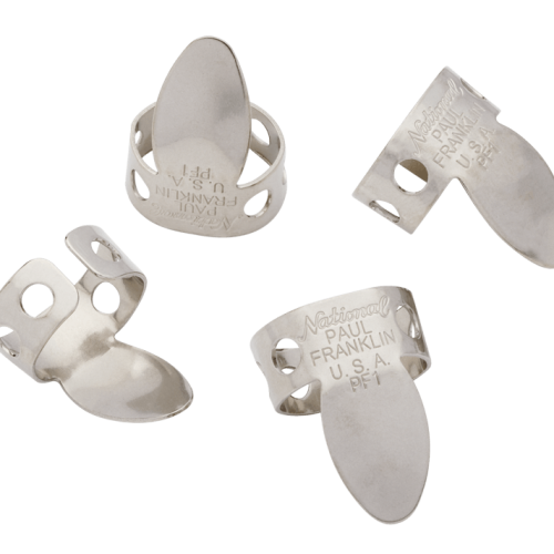 DAddario Paul Franklin National Nickel Finger Picks 4-Pack in stock