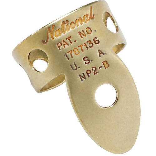 DAddario National Brass Finger Pick Bundle - 6 Pack in stock