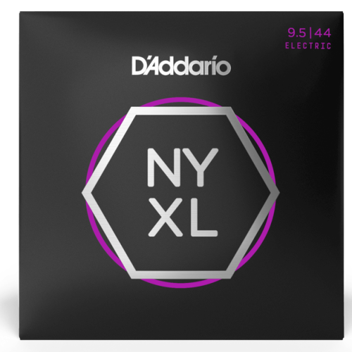 D'Addario NYXL09544 Nickel Wound Electric Guitar Strings, Super Light Plus, 9.5-44 in stock