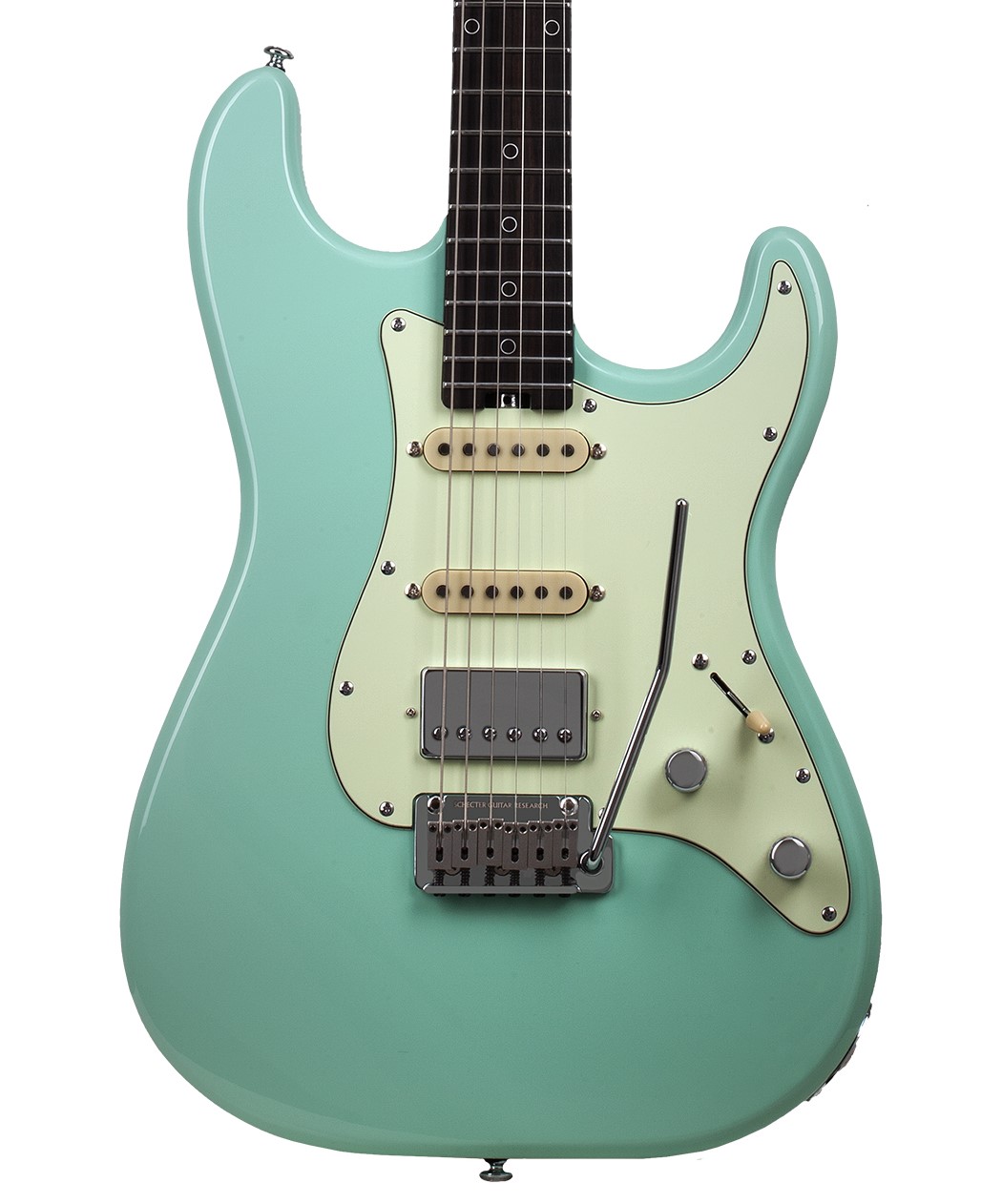 Schecter Nick Johnston Traditional 10th Anniversary HSS Atomic Green in stock