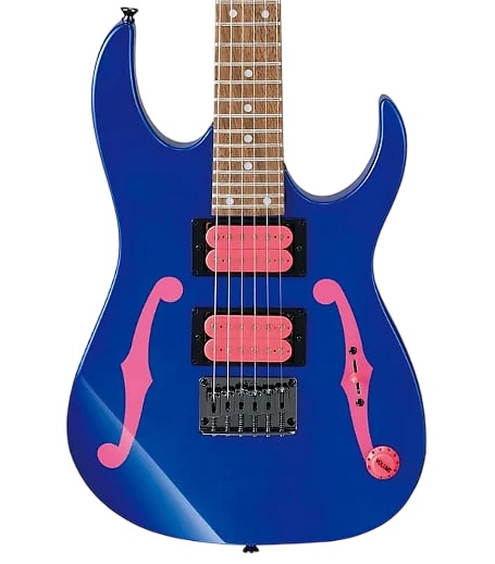 Ibanez Paul Gilbert Signature MiKro Electric Guitar In Jewel Blue in stock