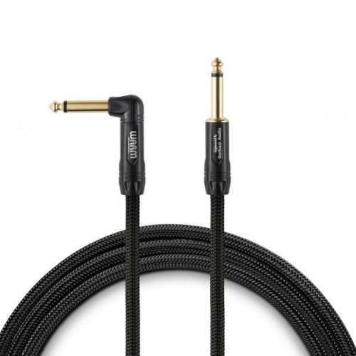 Warm Audio Premier Series 1 End RightAngle Instrument Cable 10ft / 3m in stock