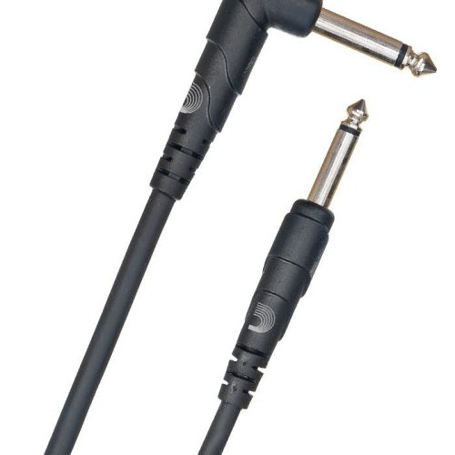 D'Addario Classic Series Instrument Cable Right Angle Plug 10ft in stock