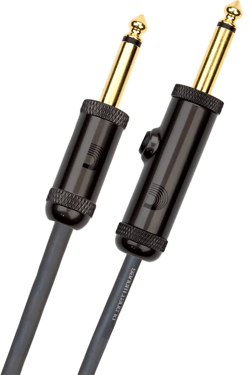 D'Addario Circuit Breaker 6.3mm Instrument Cable Jack to Jack - 15ft in stock