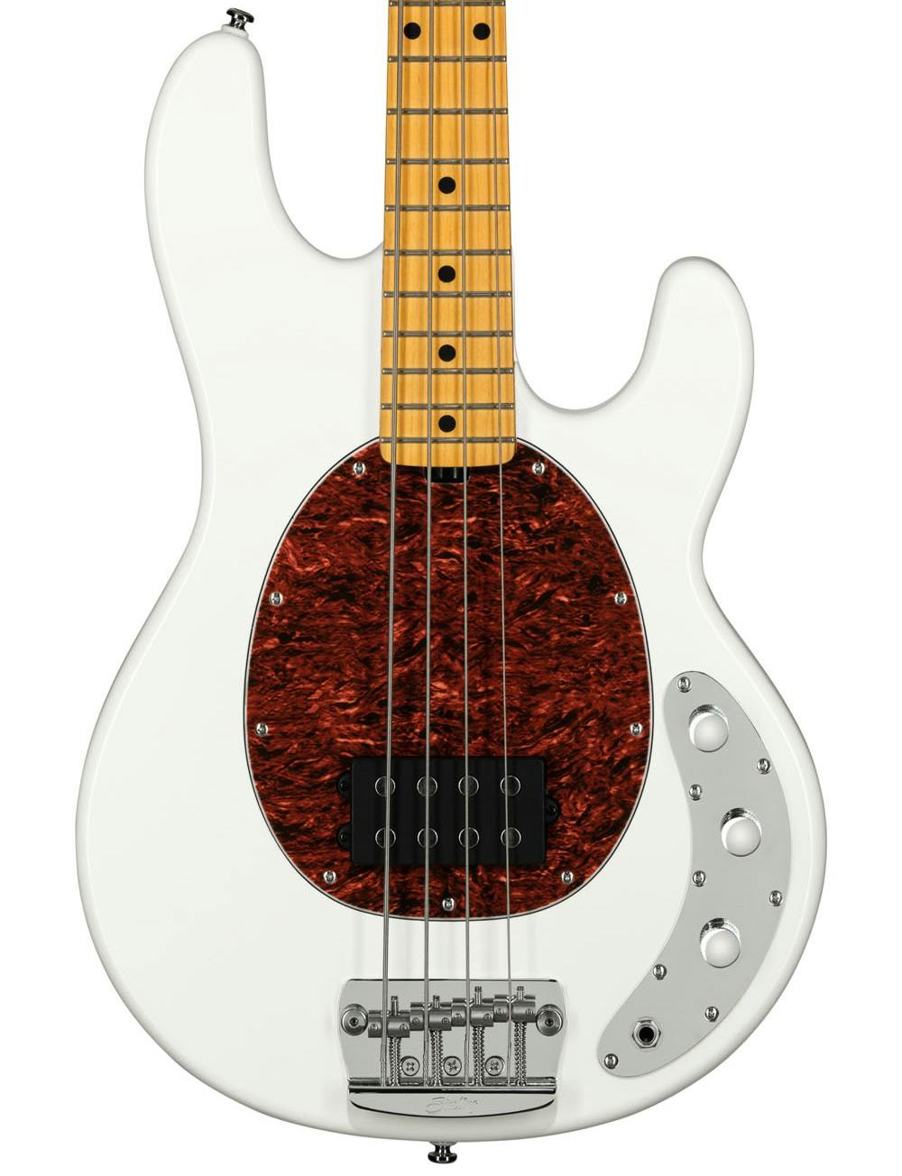 Sterling by Music Man Stingray 4 in Classic Olympic White in stock