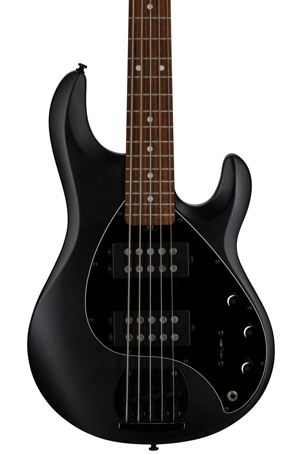 Sterling by Music Man Sub Stingray Ray5HH 5-String Bass in Stealth Black in stock - Image 1