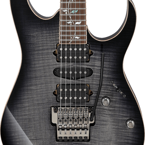 Ibanez RG J-Custom in Black Rutile in stock