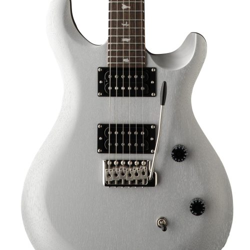 PRS SE CE24 Standard Satin Electric Guitar in Metallic Silver in stock