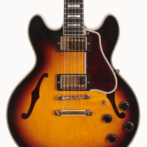 Second Hand Gibson ES-359 in Vintage Sunburst with Gold Hardware 665 in stock