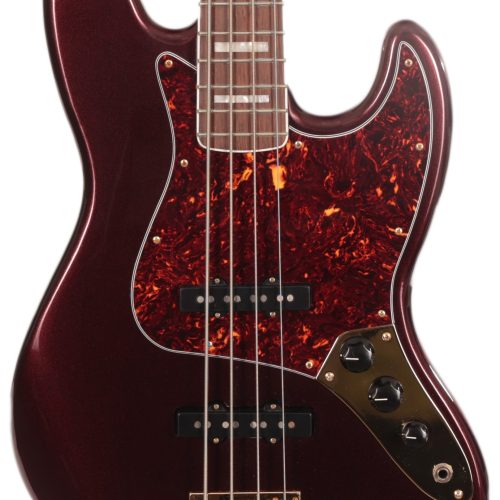 Second Hand Squier 40th Anniversary Classic Vibe Jazz Bass in Burgundy 715 in stock