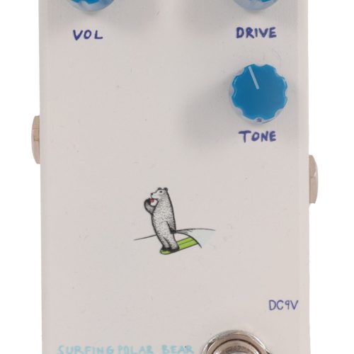 Second Hand Animals Pedal Surfing Polar Bear Bass Overdrive Pedal 807 in stock