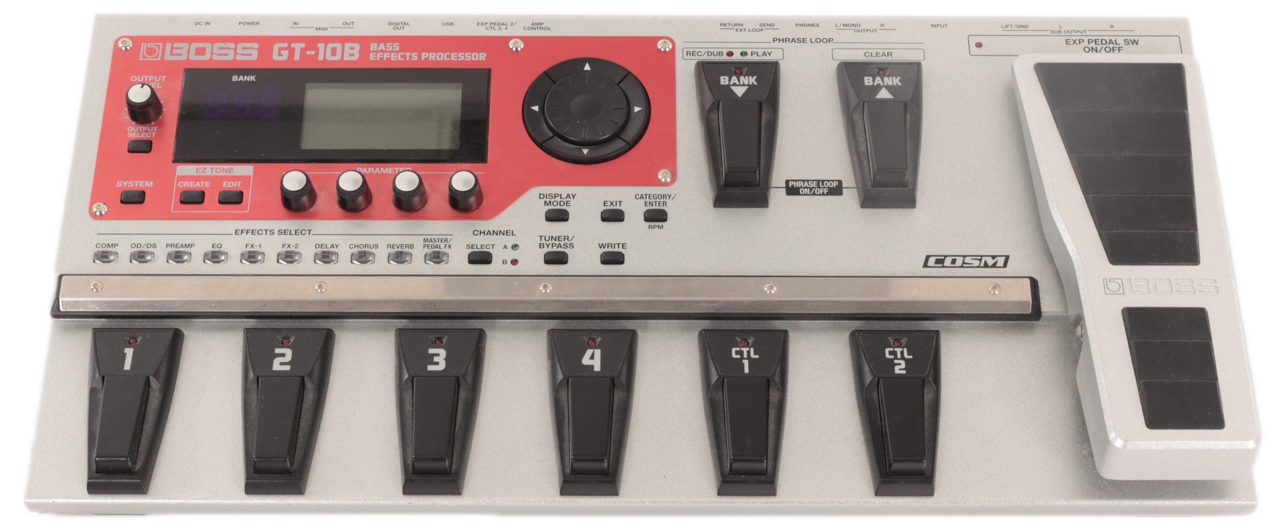 Second hand Boss GT-10B Bass Multi-FX Pedal 811 in stock