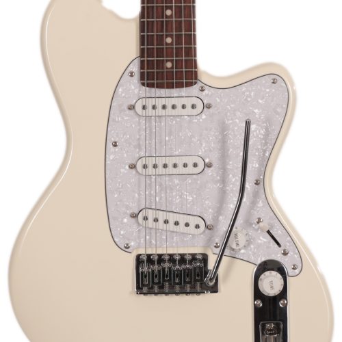 Second Hand Ibanez ICH100 Ichika Signature Electric Guitar in Vintage White 366 in stock