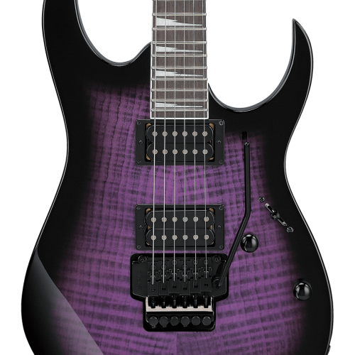 Ibanez GRG320FA-TVT Electric Guitar in Transparent Violet Sunburst in stock