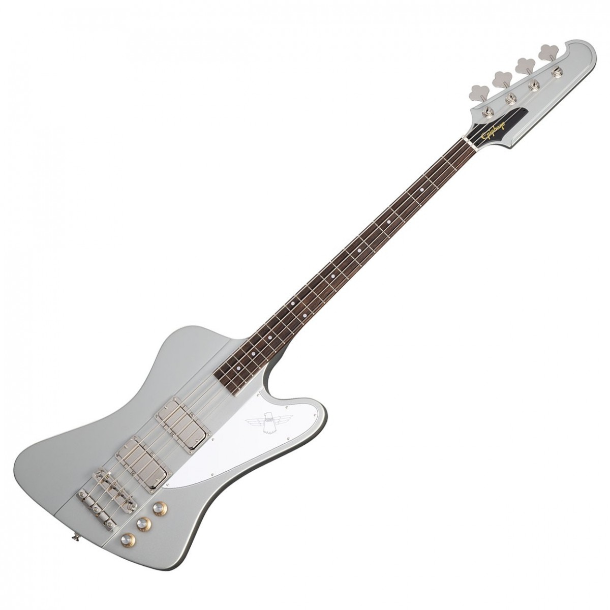 Epiphone Thunderbird '64, Silver Mist In Stock
