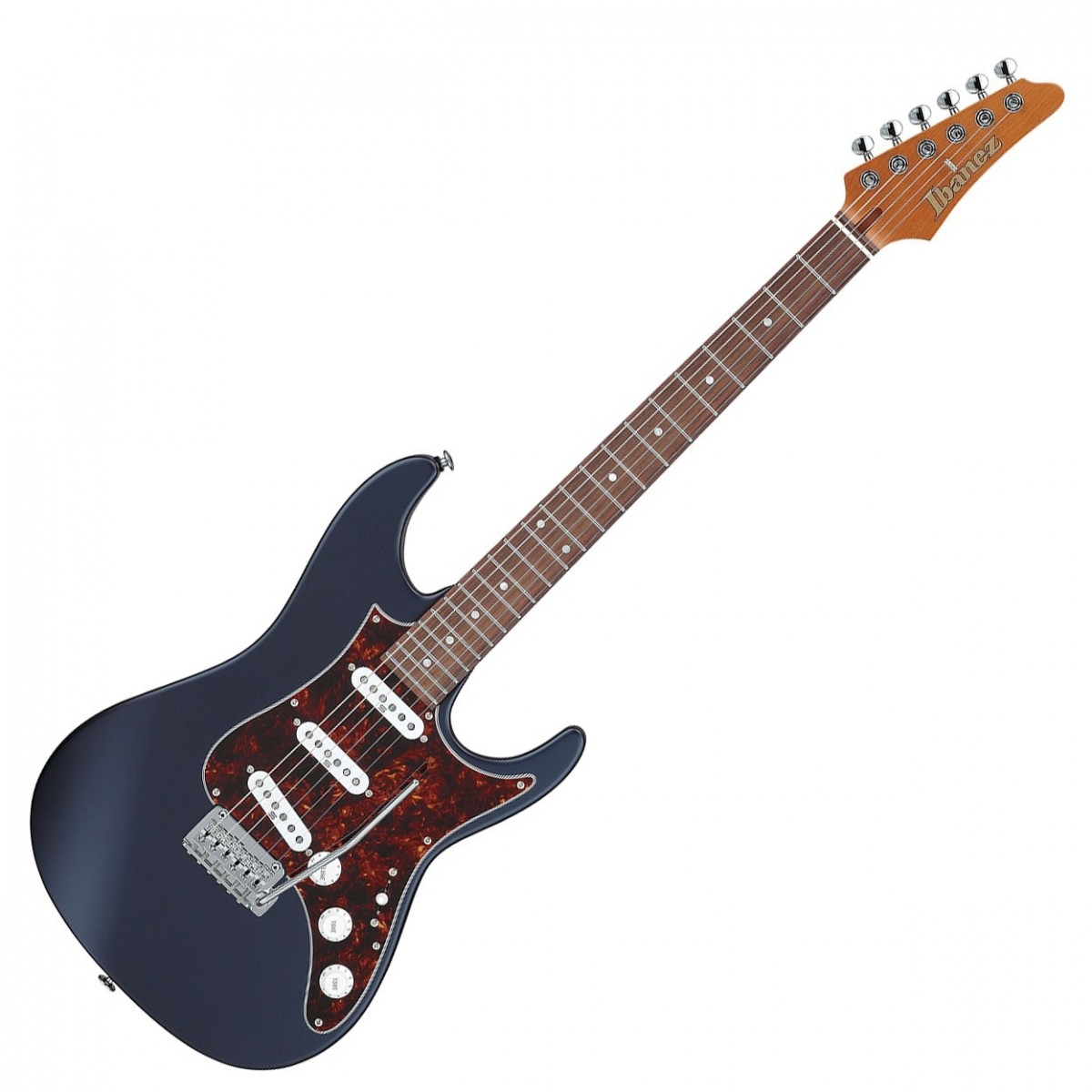 Ibanez AZ2203NT Prestige, Dark Tide Blue Flat In Stock