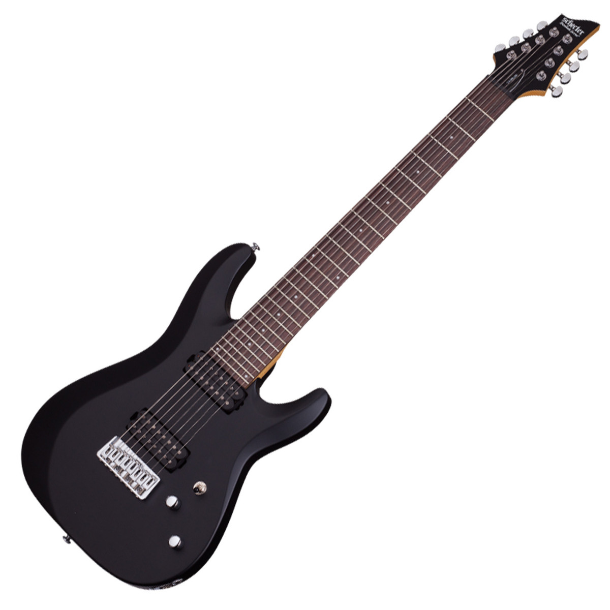 Schecter C-8 Deluxe, Satin Black In Stock