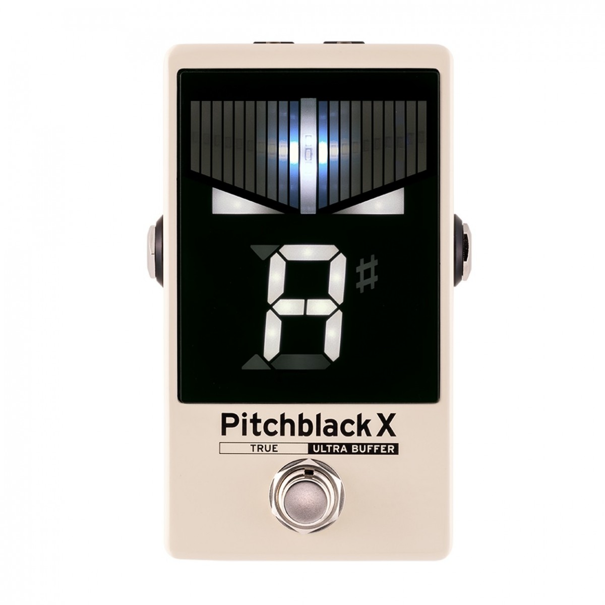 Korg Pitchblack X Chromatic Pedal Tuner, Cream In Stock