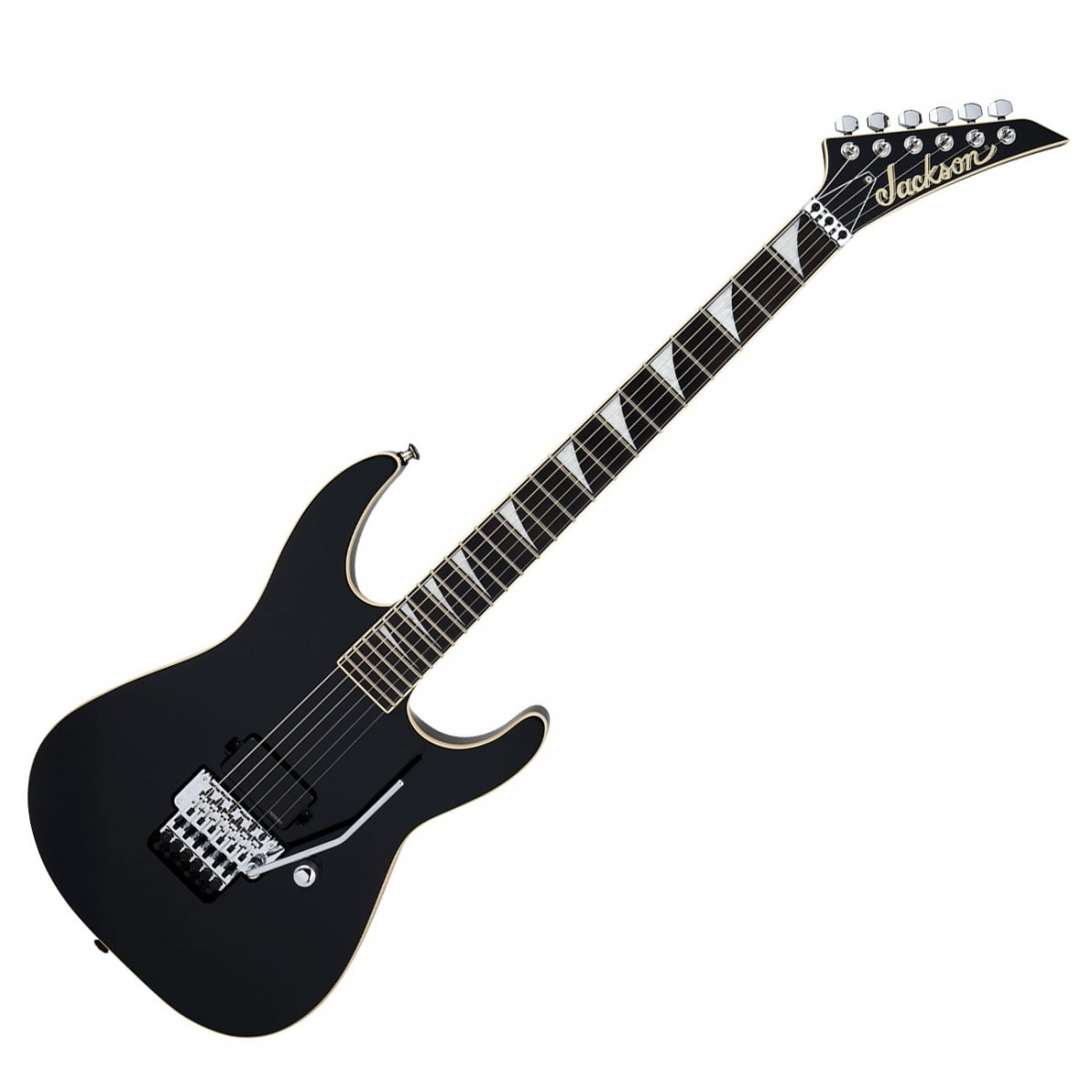 Jackson Pro Plus Pure Metal Limited Edition Soloist SL1A, Ebony Fingerboard, Gloss Black In Stock