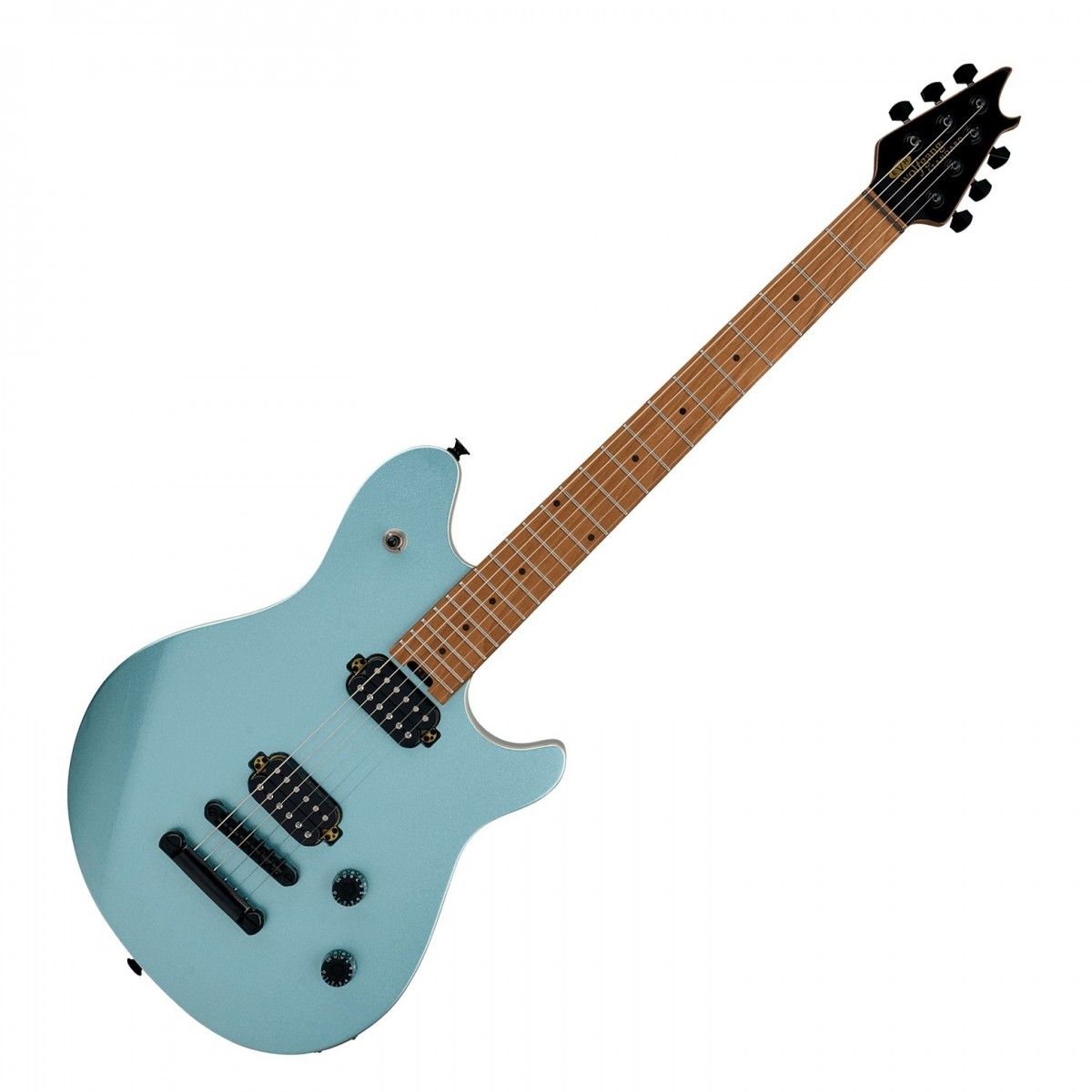 EVH Wolfgang Standard T.O.M., Baked Maple Fingerboard, Sea Foam Pearl Metallic In Stock