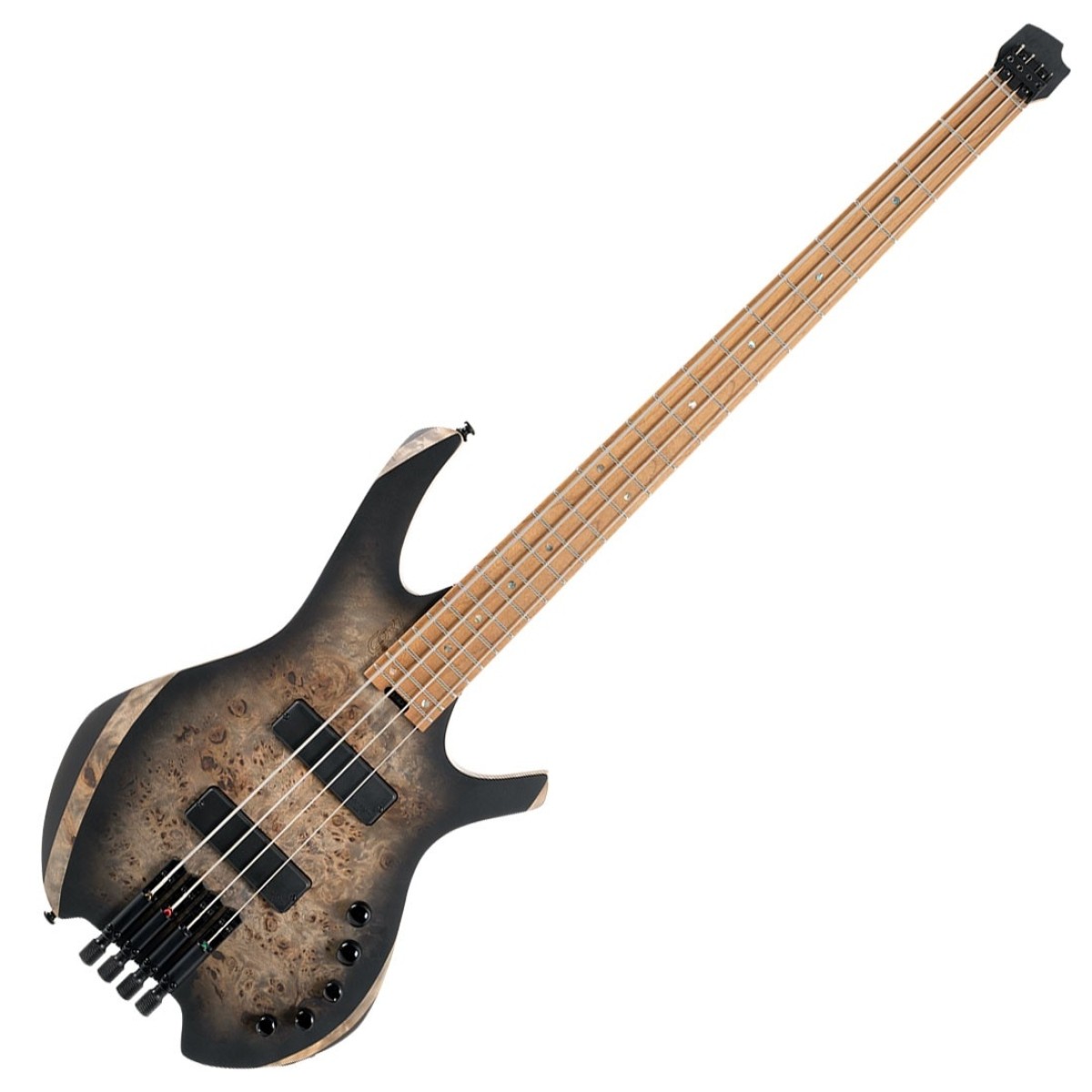 Cort Space 4 Headless Bass, Star Dust Black In Stock