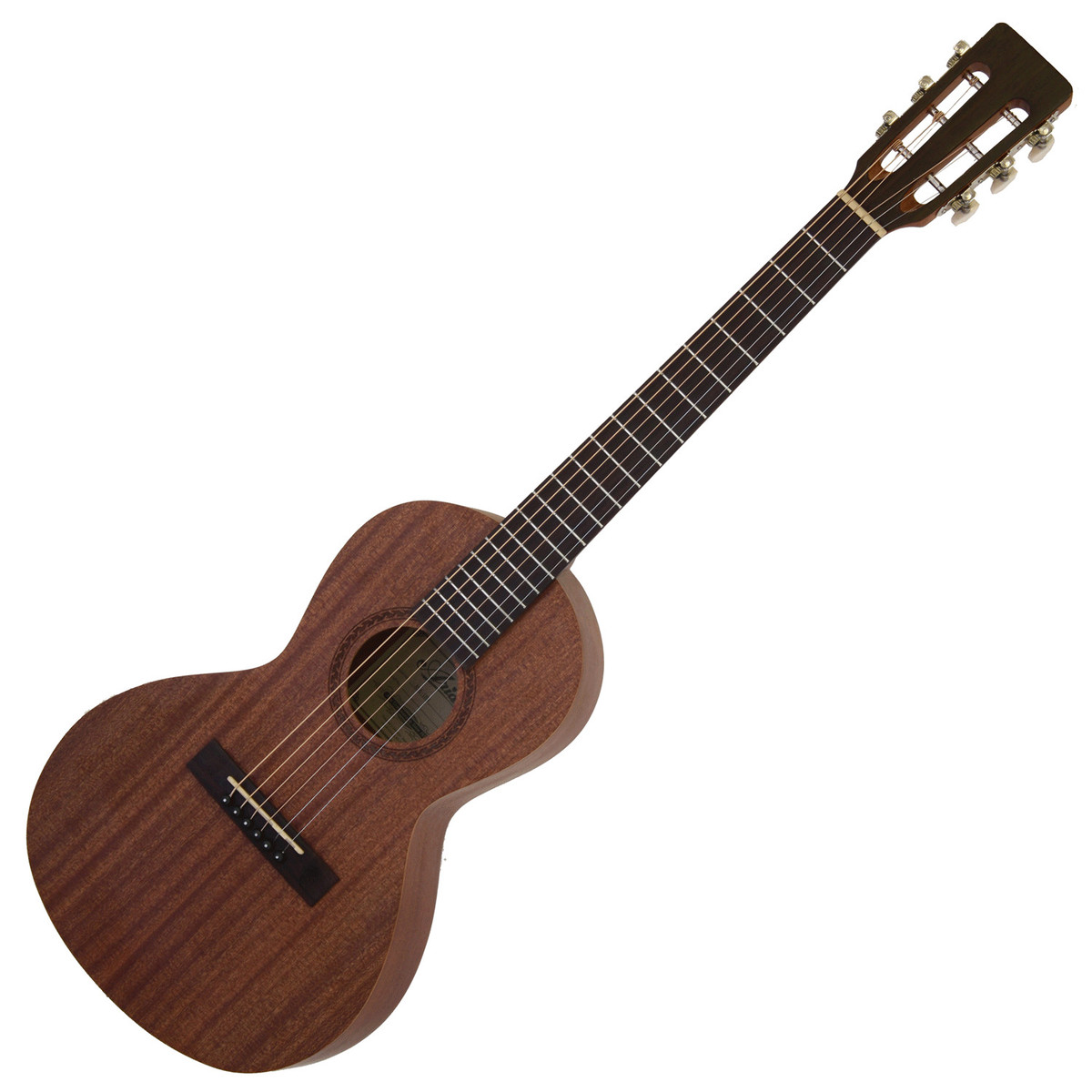 Aria ASA 18H Parlour Mini Acoustic Guitar, Natural In Stock