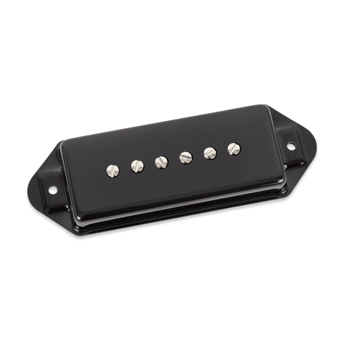 Seymour Duncan P90 Silencer Hot Dogear Bridge, Black In Stock