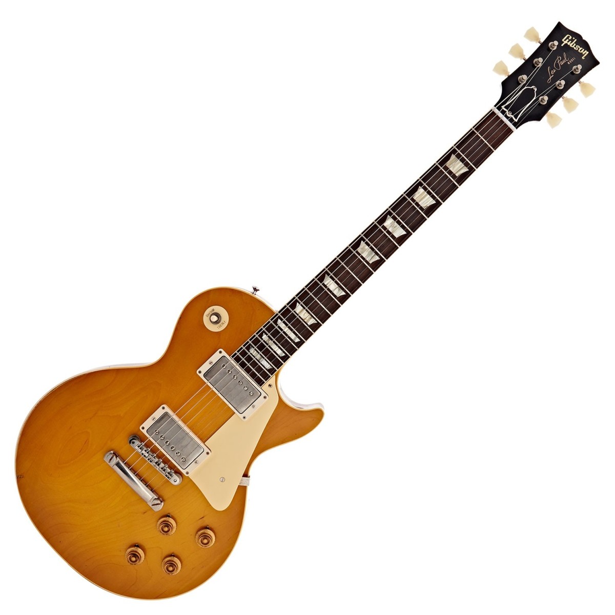 Gibson Custom Murphy Lab 1958 Les Paul Standard, Light Aged, Lemon Burst #83471 In Stock