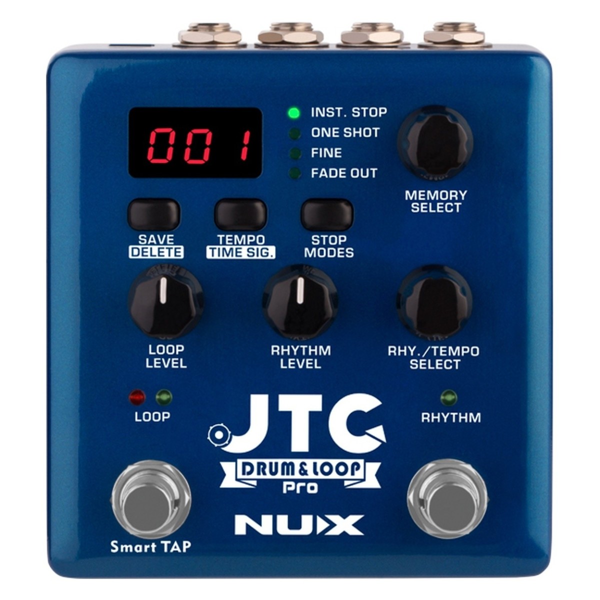 NUX JTC Drum+Loop PRO Dual Pedal In Stock