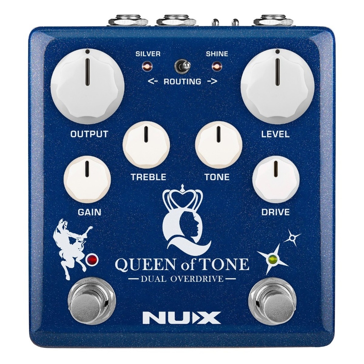 NUX Queen of Tone Overdrive Pedal In Stock