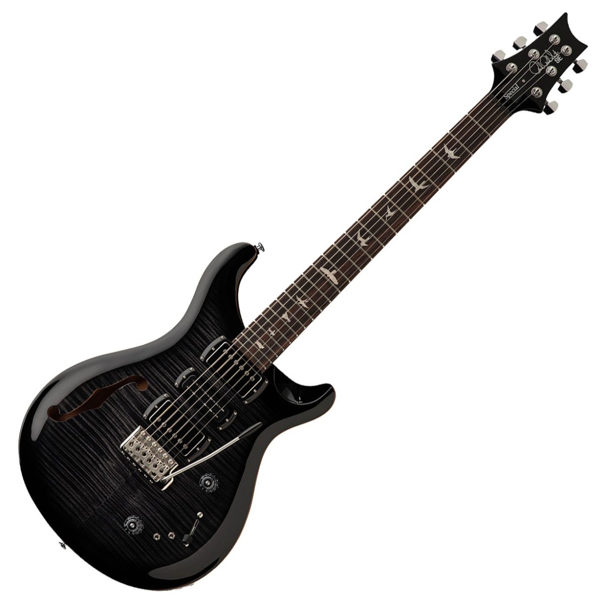 PRS SE Special Semi-Hollow, Charcoal Burst In Stock