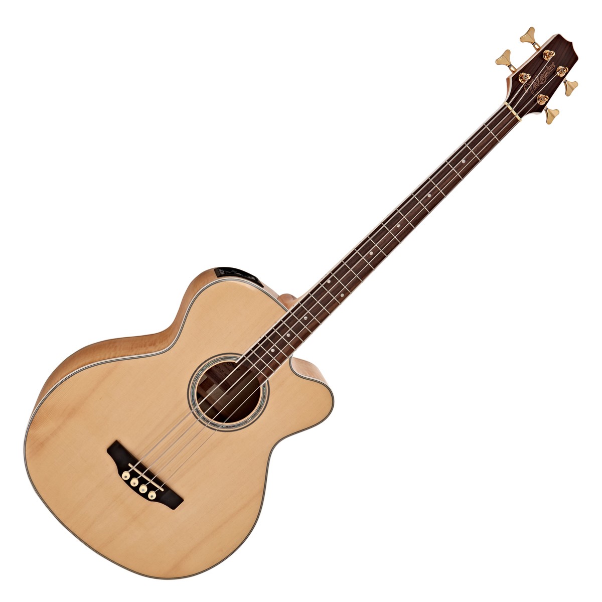 Takamine GB72CE Electro Acoustic Bass, Natural In Stock
