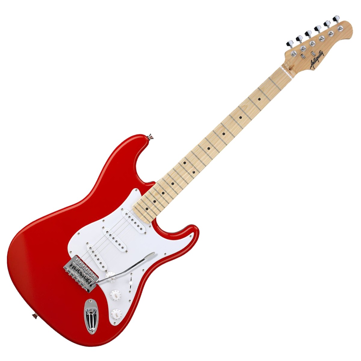 Antiquity ST1 Electric Guitar, Red In Stock