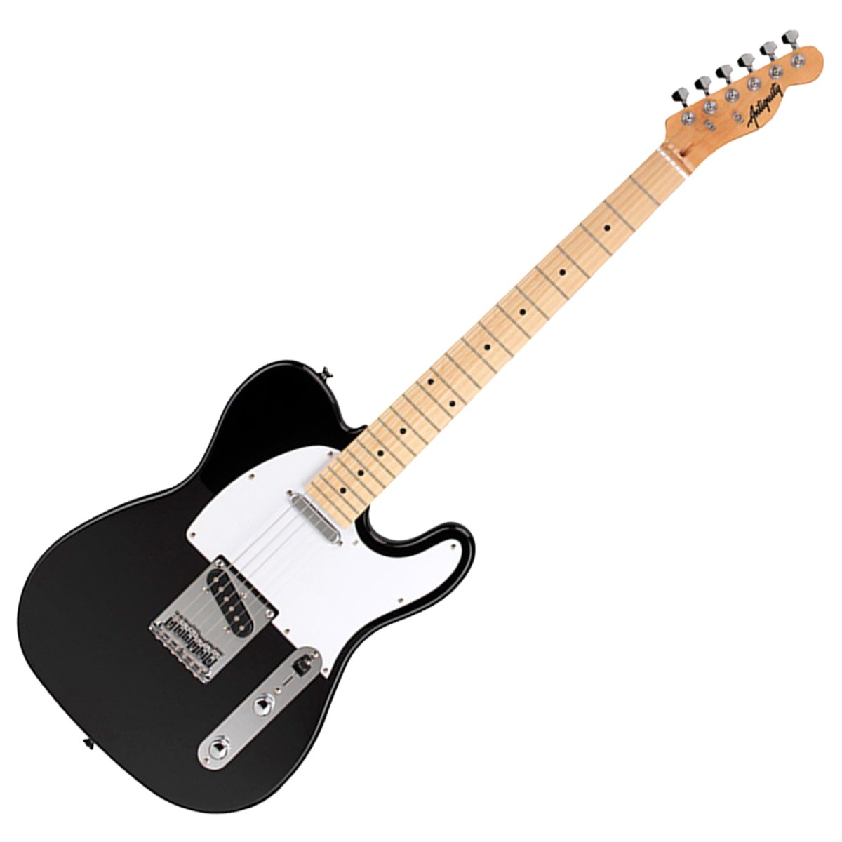 Antiquity TL1 Electric Guitar, Black In Stock