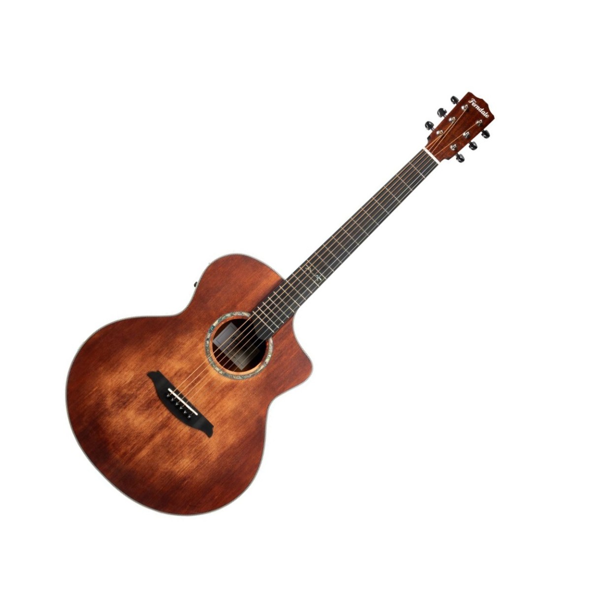 Ferndale GF2-CE-Plus Grand Auditorium Spruce, Satin Antique Burst In Stock