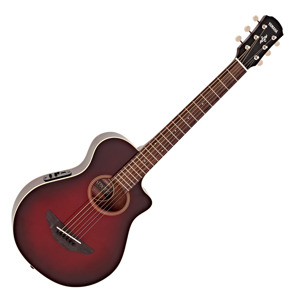 Yamaha APXT2 3/4 Electro Acoustic, Dark Red Burst In Stock
