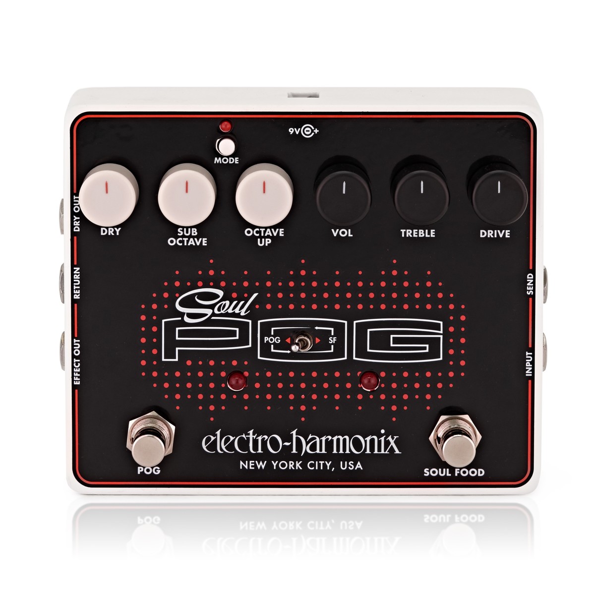 Electro Harmonix Soul POG Overdrive/Octave Multi-Effect In Stock
