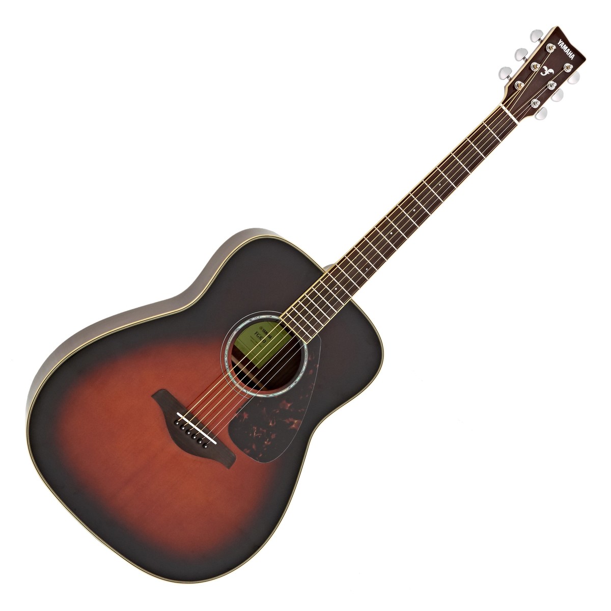 Yamaha FG830 Acoustic, Tobacco Brown Sunburst In Stock