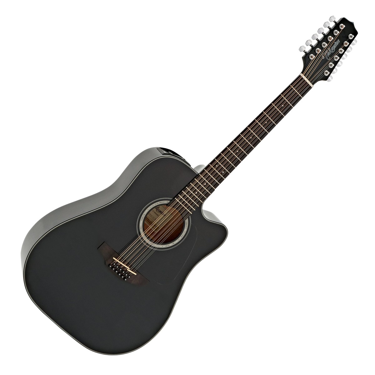 Takamine GD30CE 12 String Electro Acoustic, Black In Stock