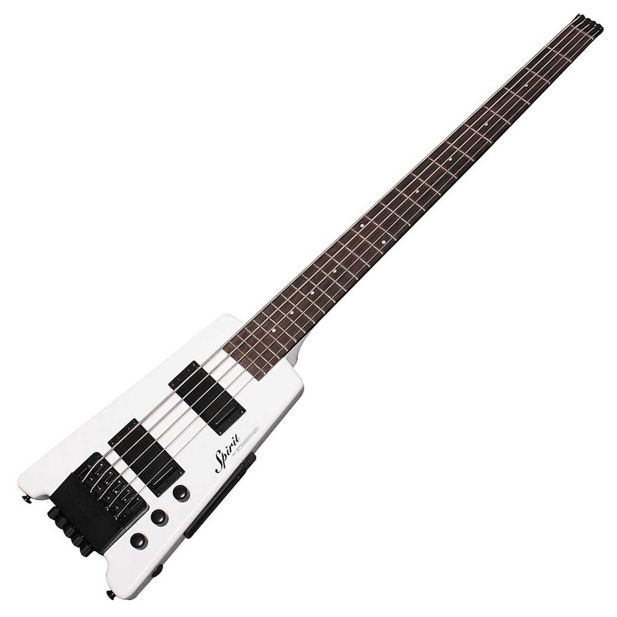 Steinberger Spirit XT-25 5-String Bass, White In Stock